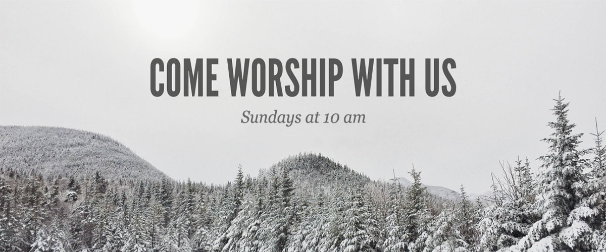 Winter worship slider